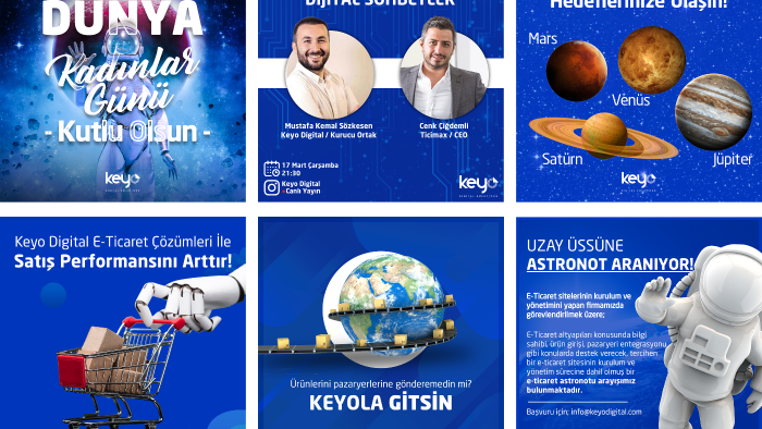 sosyal medyanız için şık görseller yapabilirim