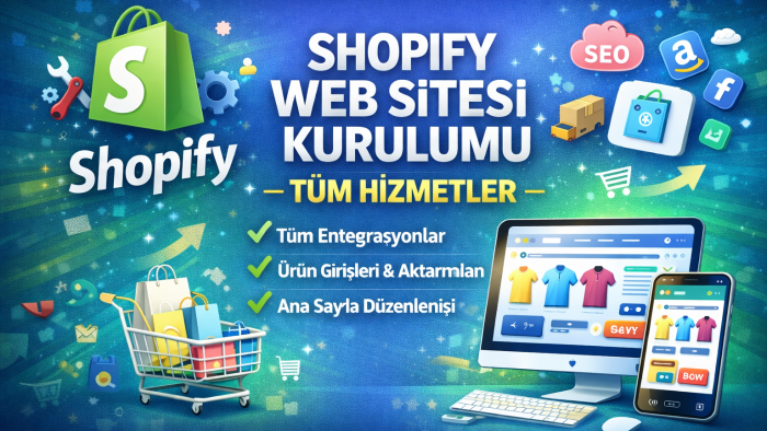 Shopify web sitelerinizde AdanZ ye tüm hizmeti verebilirim
