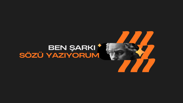 şarkı sözü yazıyorum