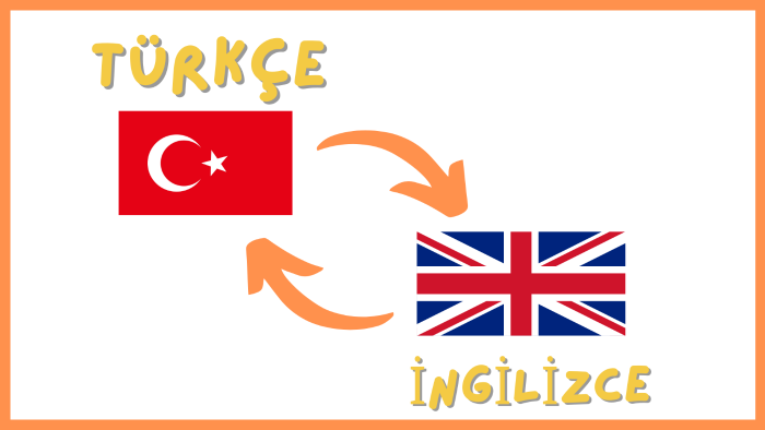 İngilizce ve Türkçe arasında kusursuz çeviriler yapıyorum
