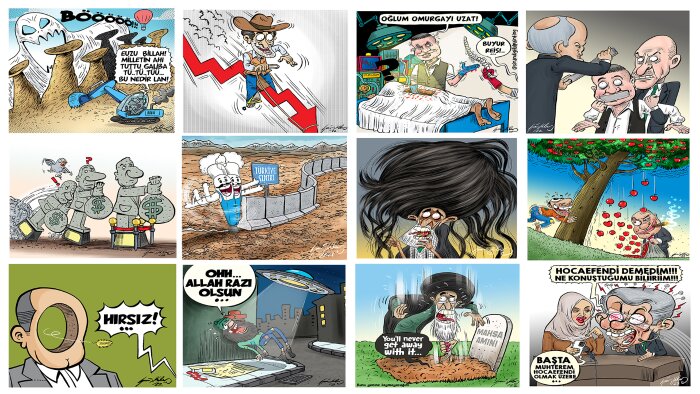 gündem karikatürü çizebilirim