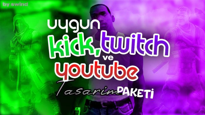 yayıncılar için yayıncı paketi hazırlıyorum