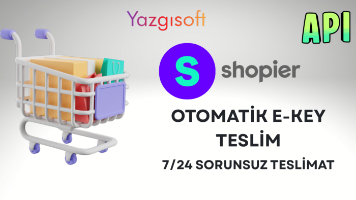 Shopier otomatik e-pin teslimat otomasyonu yapabilirim