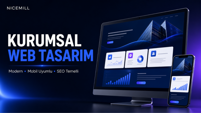 işletmeniz için modern kurumsal web sitesi tasarlarım