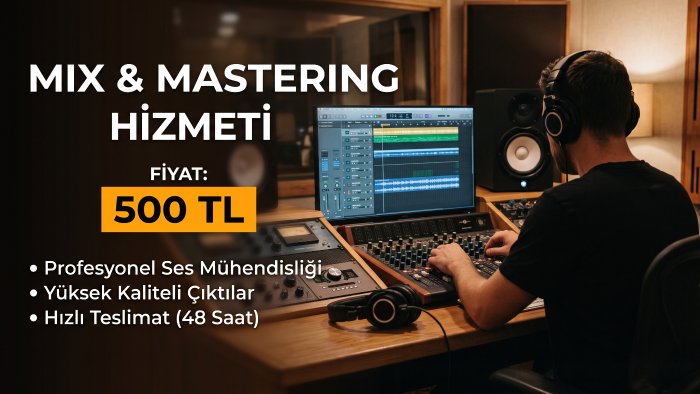 şarkılarınıza söz yazabilir ve mix mastering yapabilirim