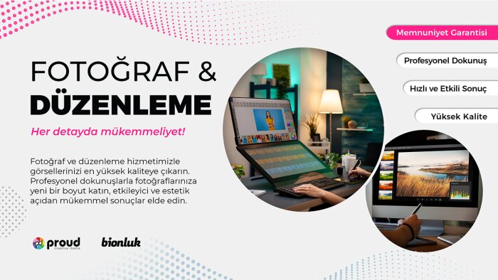 fotoğraflarınızı profesyonelce düzenlerim