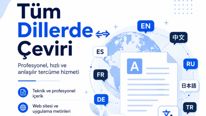 her dilde teknik çeviri yapabilirim