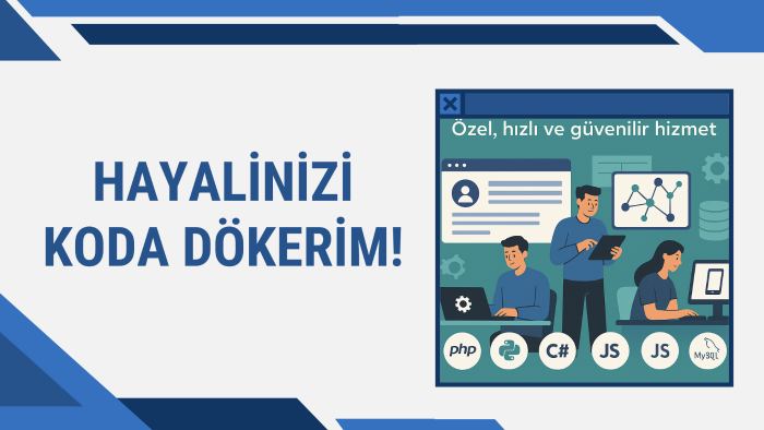 hayalinizi koda dökerim