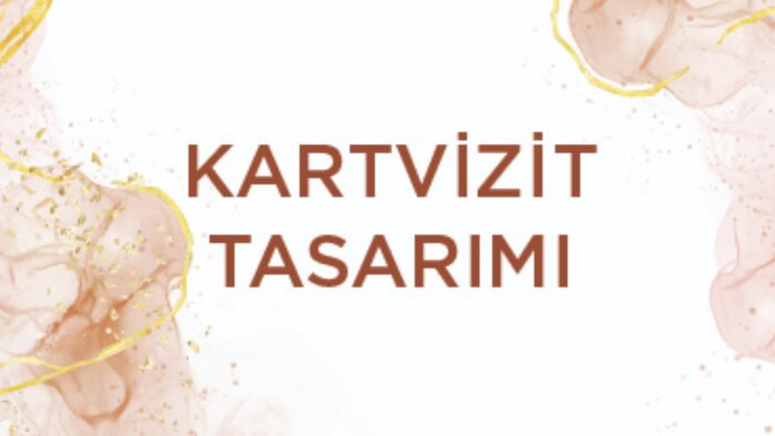 kartvizit tasarımı yaparım