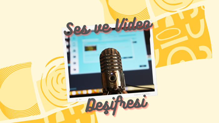 video ve ses kayıtlarını metne dönüştürürüm
