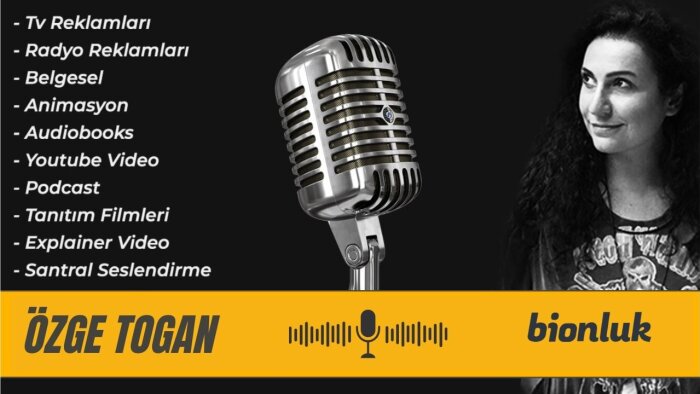 seslendirme yapıyorum