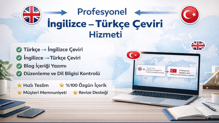  metinlerinizi profesyonel bir şekilde tercüme ederim