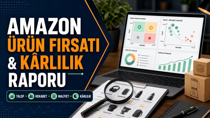 amazon ürün fırsatı ve kârlılık raporu hazırlarım