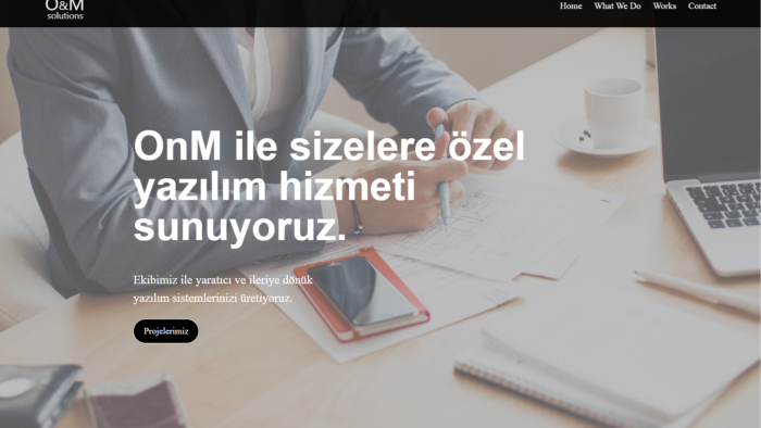 web sitesinizi yaparım