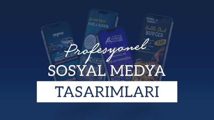 dikkat çekici sosyal medya tasarımları yapıyorum