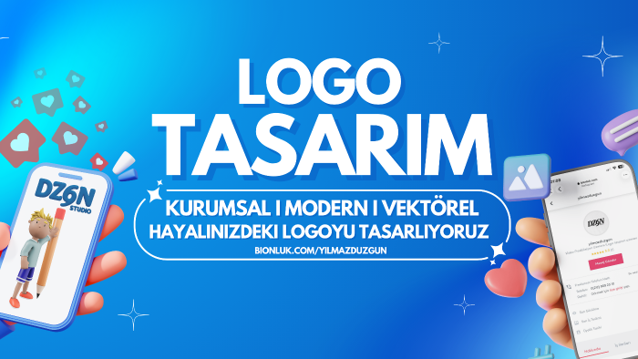 profosyenel Olarak logo tasarımı ve banner yaparım