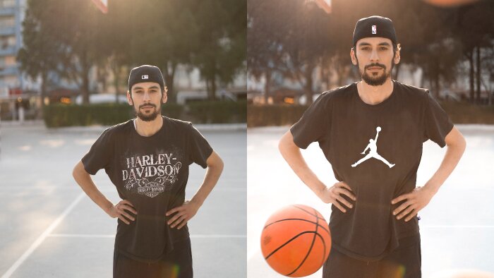 retouch ile fotoğraflarınızı editlerim