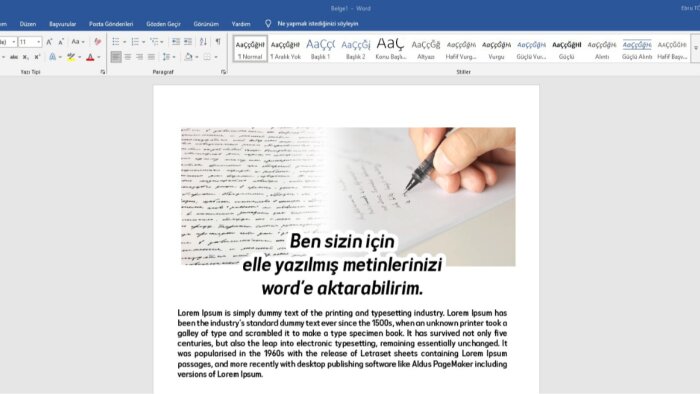 word, power point ve excel konularında size yardımcı olurum