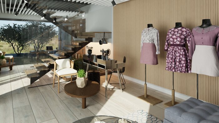 iç mekanlarınızı modelleyip renderlarını alıyorum