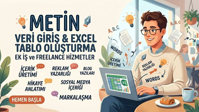 tüm metinlerinizi bilgisayar ortamına geçiririm