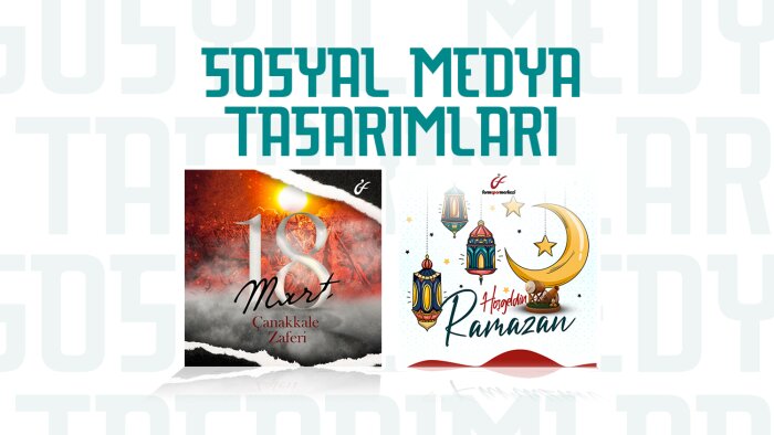 sosyal medya görselleri ve logo yapıyorum