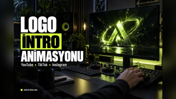 markanız ve youtube kanalınız için logo intro hazırlarım