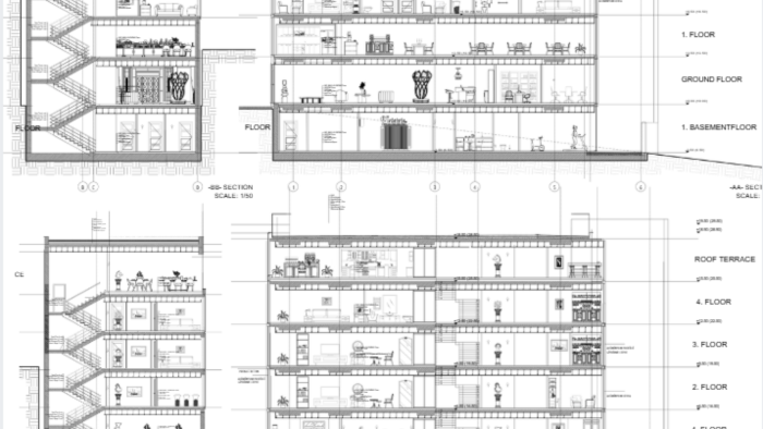AutoCAD ile iç mimari tefriş projeleri çizimleri hazırlarım