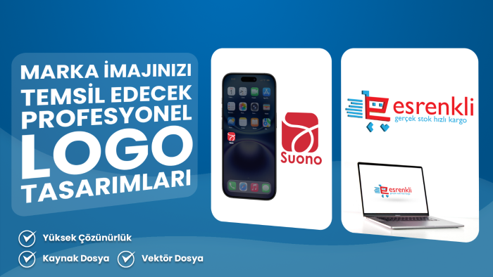 markanıza özel profesyonel logo tasarımı sunuyorum