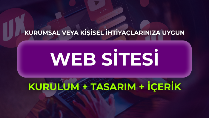 kişisel veya kurumsal web sitesi kurulumu yapabilirim