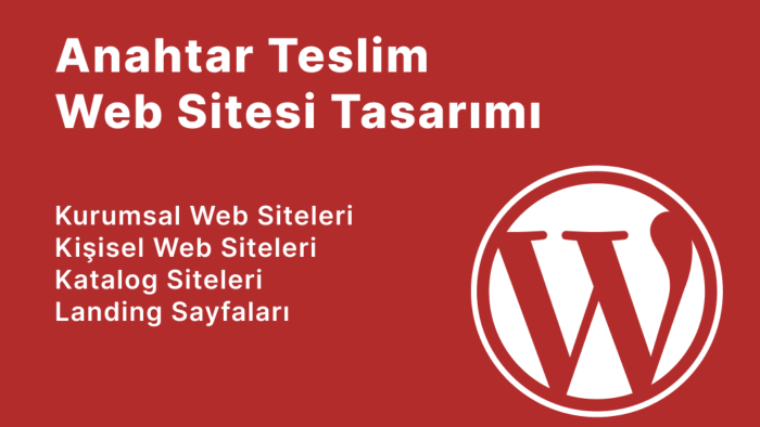 firmanız için anahtar teslim web sitesi tasarlıyorum
