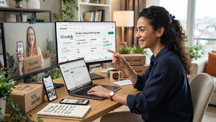 e-ticaret A'dan Z'ye her şeyi yapıyorum