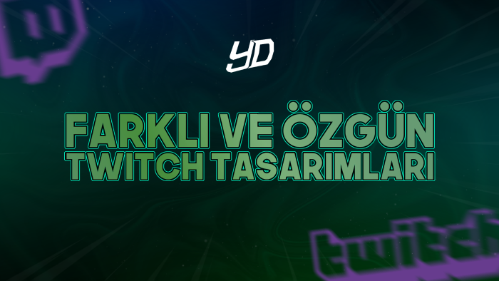 twitch kanalınız için overlay ve banner tasarımı yapabilirim