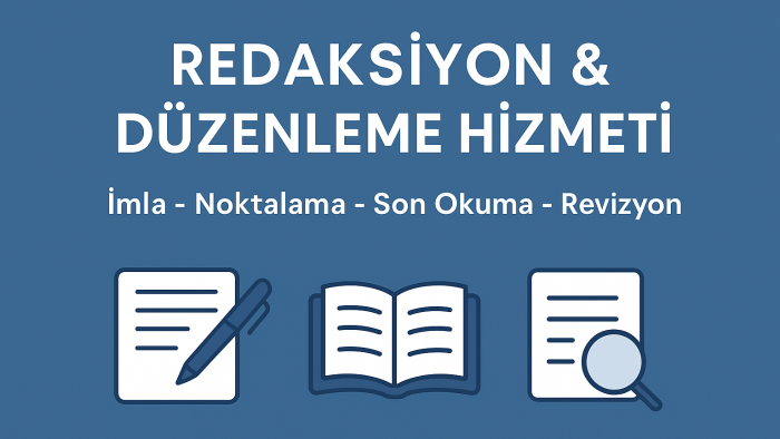 yazılarınızı imla ve dil bilgisine uygun hale getiriyorum