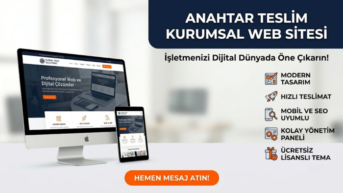 firmanız için etkileyici ve modern web siteleri yapabilirim