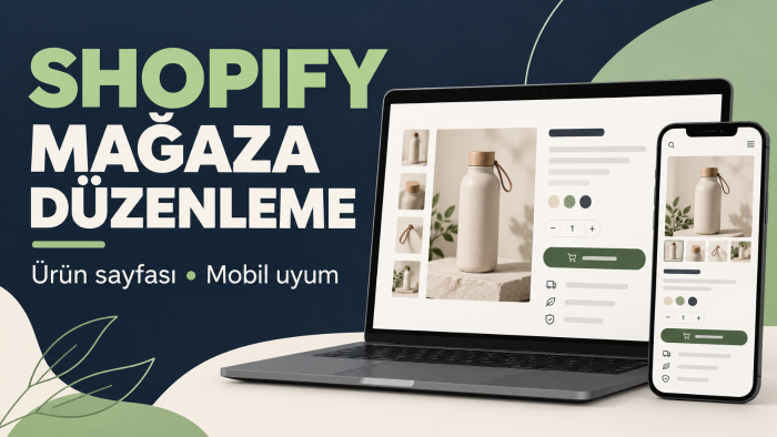 Shopify mağazanızın ürün sayfasını düzenlerim