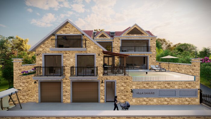 2D ve 3D mimari tasarım yaparım