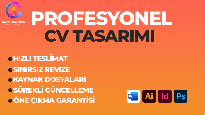 dikkat çekici ve profesyonel CV'ler hazırlarım