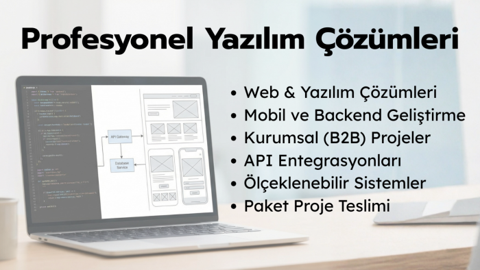 web tabanlı yazılım projeleri geliştiririm