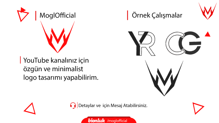 YouTube kanalınız için özel logo tasarımı yapabilirim