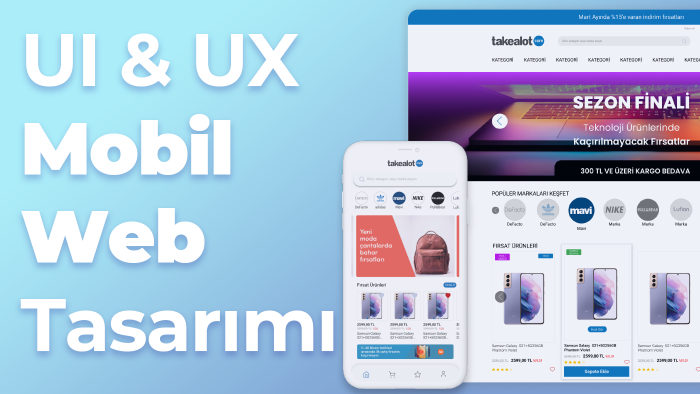 web siteniz ve mobil uygulamanız için arayüz tasarlarım
