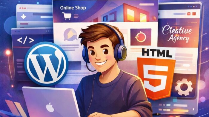 işletmeniz için kurumsal bir web sitesi yapabilirim