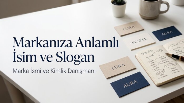 yeni markanıza anlamlı isim ve slogan öneririm