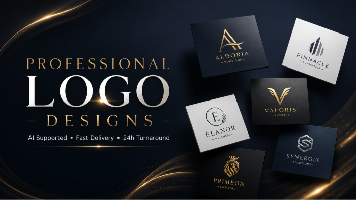 profesyonel ve modern logo tasarımları yapıyorum