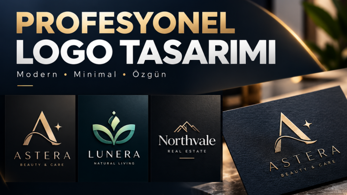 markanıza özel minimalist-modern logo tasarımı yaparım