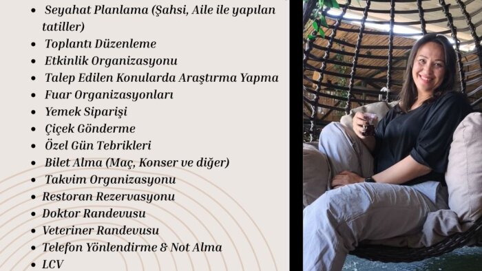27 yıllık tecrübem ile sanal asistanlığınızı yapabilirim