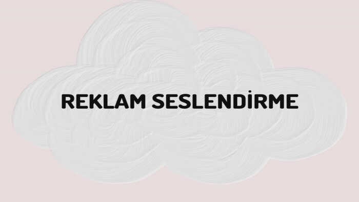 seslendirmenizi hızlı ve kaliteli yaparım
