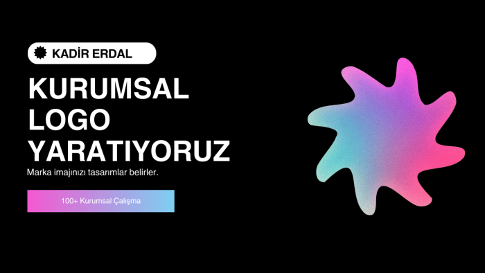kurumsal logo tasarımı yapıyorum