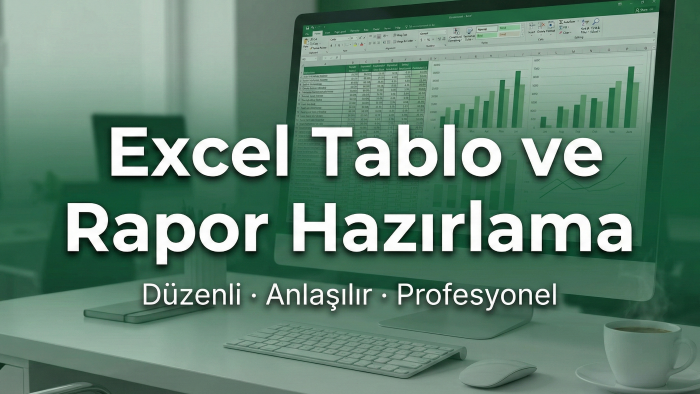 Excel’de profesyonel tablo ve rapor hazırlarım