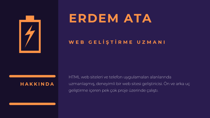modern ve responsive bir html site kodluyorum