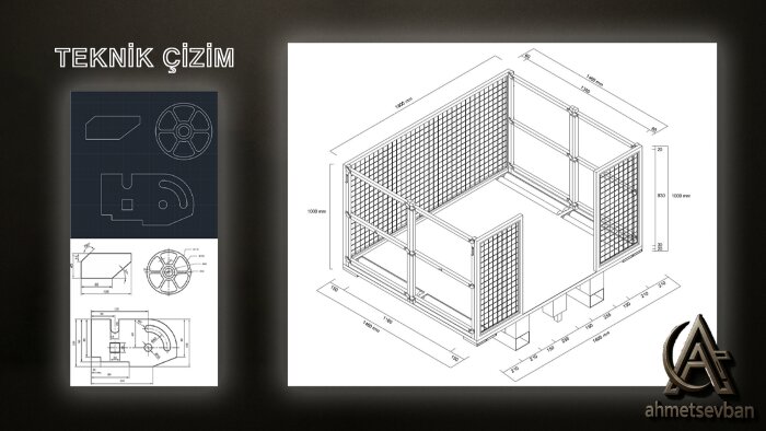 AutoCAD ile teknik çizimler yapabilirim